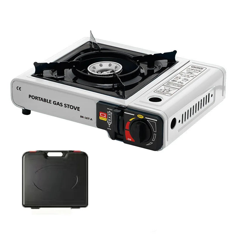 Outdoor Camping Stove Portable Butane Stove with carry case  Gas Cooktops Burner Barbecue Stove
