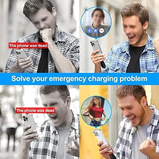 Premium Portable Keychain Emergency Charger for iPhone – Essential Power Solution