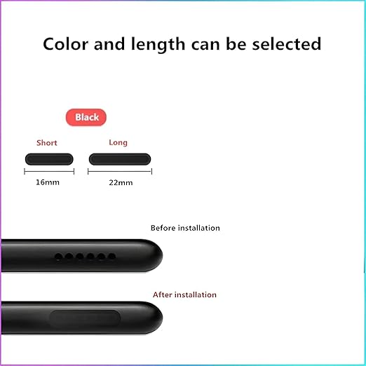 Premium Mobile Phone Dust-Proof Sticker Set – Professional-Grade Speaker and Port Protection