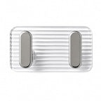 Single Deals™ 2 in 1 Self Adhesive Kitchen & Bathroom Wall Hooks (Silver colour) Premium Quality