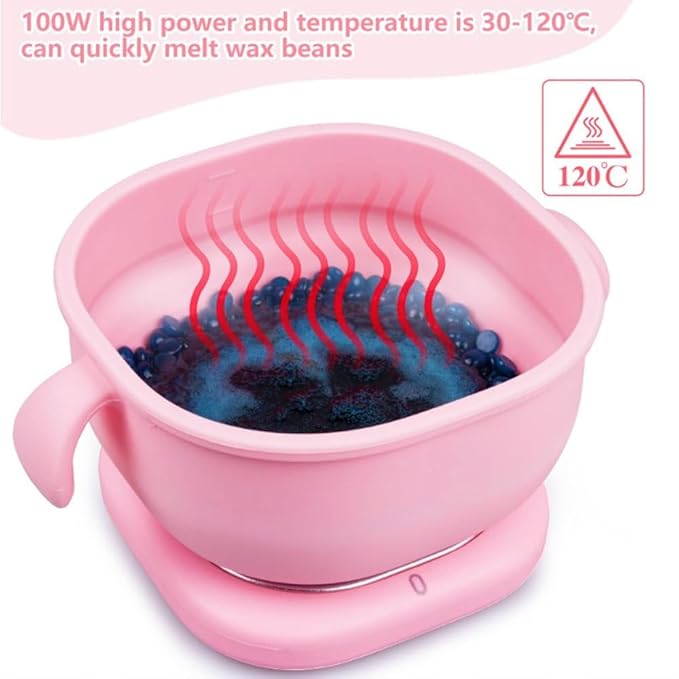 Portable Folding Silicone Wax Warmer – Professional-Grade Hair Removal Heater for Convenient At-Home Salon Results Premium Quality Single Deals™