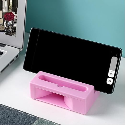 Premium Sound Amplifier and Mobile Stand – Sophisticated Hands-Free Audio Solution