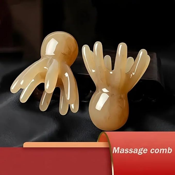 Scalp Massager Comb – Ergonomic Relaxation & Circulation Tool