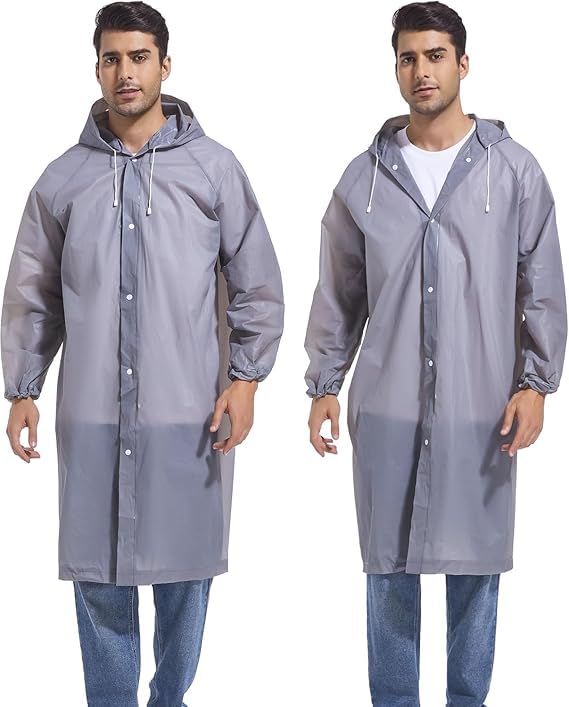 Premium EVA Raincoat – Durable, Lightweight Waterproof Outerwear for Men and Women, Designed for Superior Weather Protection Premium Quality Single Deals™
