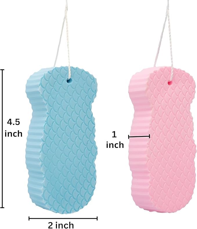 Soft Bath Sponge – Gentle Exfoliating Body Cleaner for Sensitive Skin and Daily Use