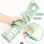 Portable Transparent Document Bag – Durable, Multi-Functional Organizer with Handle for School and Office Supplies Premium Quality Single Deals™