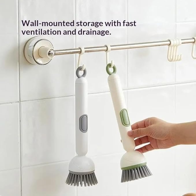 360 Rotating 2-in-1 Dish Cleaning Brush – Sophisticated Maintenance Solution Premium Quality SingleDeals™