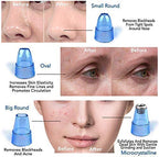 Derma Suction Pore Cleaning Device – Vacuum-Powered Facial Tool for Deep Pore Cleansing and Blackhead Removal Premium Quality Single Deals™