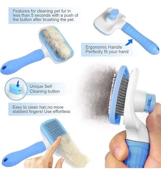 Square Pet Brush – Sophisticated Maintenance Solution Premium Quality Yogichock Branch™