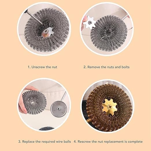 Steel Spoon Brush – Sophisticated Maintenance Solution Premium Quality SingleDeals™