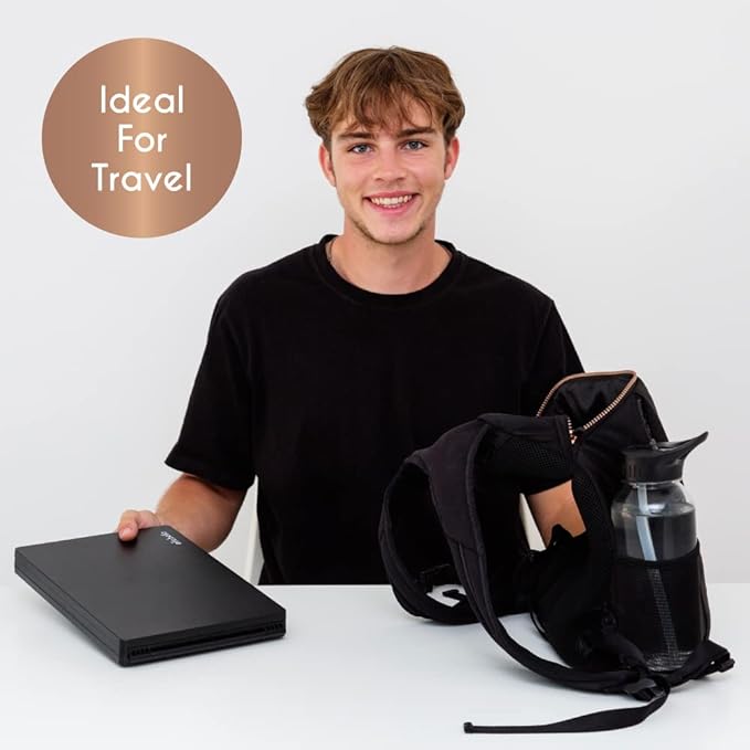 Premium 3-Way Self-Cut Mirror – Ergonomic Tri-Fold Design for Precision Grooming