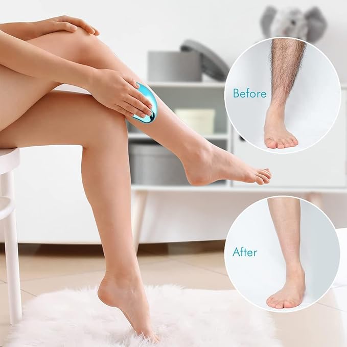 Crystal Hair Remover – Nano-Glass Exfoliating Tool for Pain-Free, Smooth Skin Maintenance Premium Quality Single Deals™