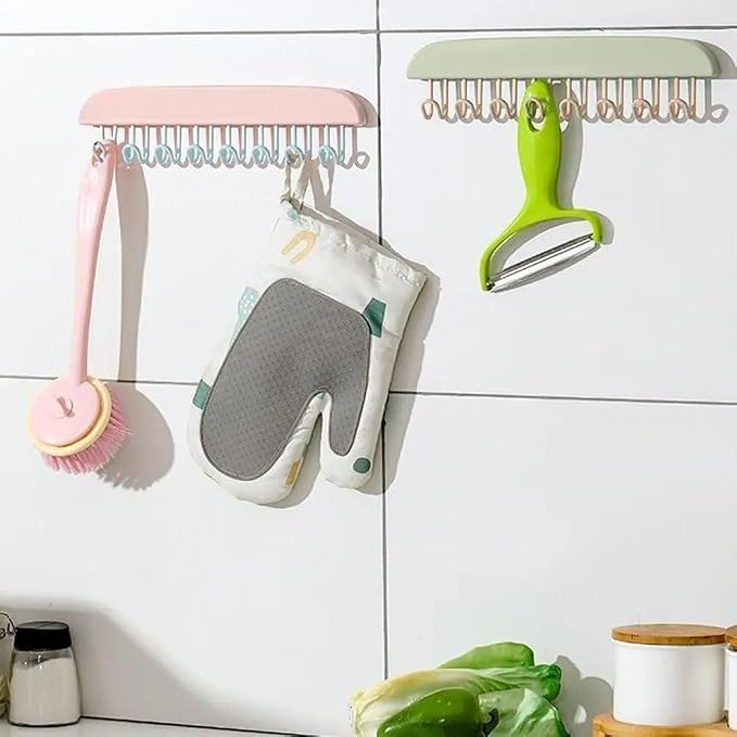 Single Deals™ 8 Hook Hangers - Premium Quality