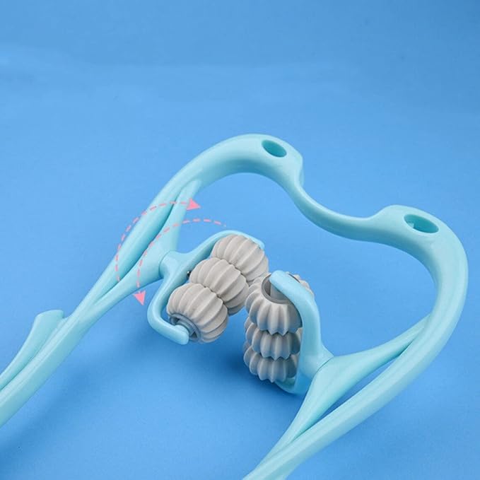 Premium Roller Massager – Ergonomic Neck and Tension Relief Tool