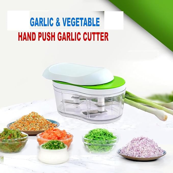 Single Deals™ Manual Hand Press Chopper [Premium Quality]