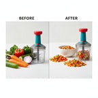 Single Deals™ 1000 ML hand push chopper [Premium Quality]