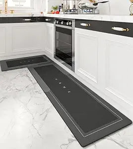 Premium 2-Piece Rectangular Kitchen Mat Set – Cushioned, Anti-Fatigue Surface for Enhanced Comfort and Floor Protection Premium Quality Single Deals™