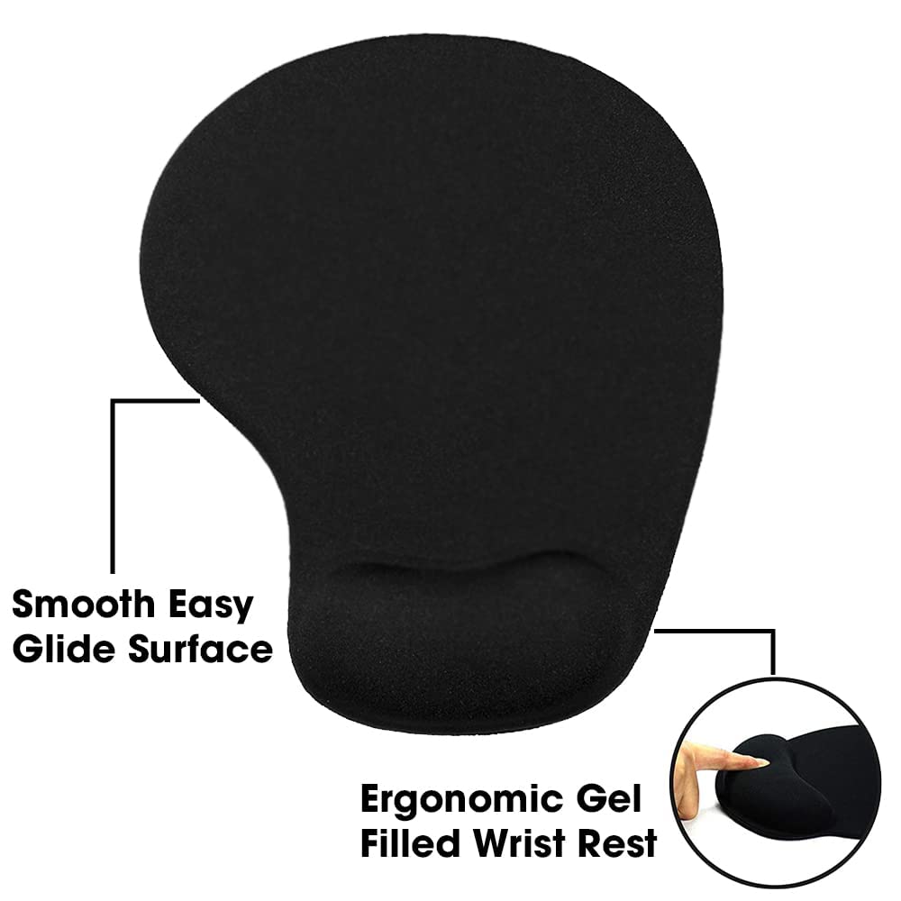 Ergonomic Mouse Pad with Wrist Rest – Comfortable, Non-Slip Support for Enhanced Productivity and Desktop Comfort Premium Quality Single Deals™