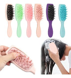 Premium Shampoo Brush with Long Handle – Ergonomic Scalp Massager and Cleanser