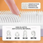 Premium Square Massage Comb – Professional-Grade Grooming and Self-Cleaning Utility