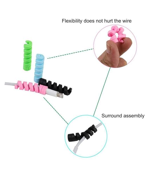 Premium Spiral Cable Protector – Durable Essential for Longevity