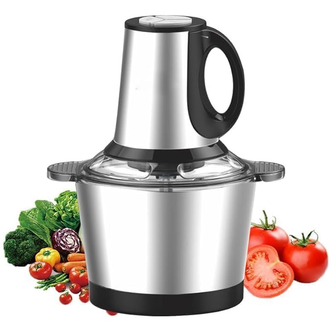 Single Deals™ 2L Food Blender Grinder & Chopper with Handle [Premium Quality]
