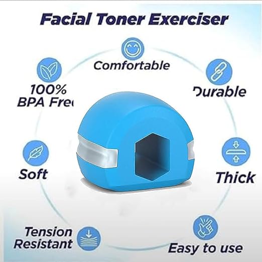 Precision Jawline Exerciser – Targeted Facial Muscle Toner for Defined Jawline and Enhanced Facial Fitness Premium Quality Single Deals™