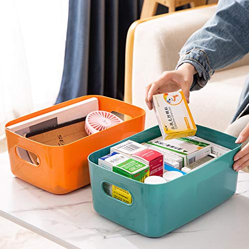 Plastic Storage Basket – Versatile Countertop and Pantry Organizer for Kitchen Essentials and Household Organization Premium Quality Single Deals™