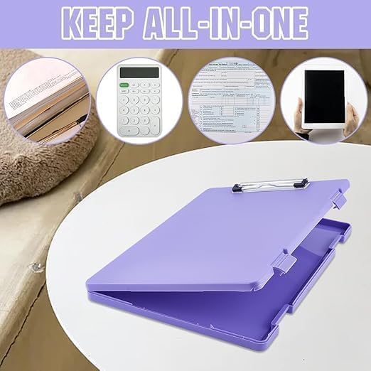 Premium A4 Clipboard Box File – Stylish, Multi-Functional Document Organizer for Home and Office Workspaces Premium Quality Single Deals™