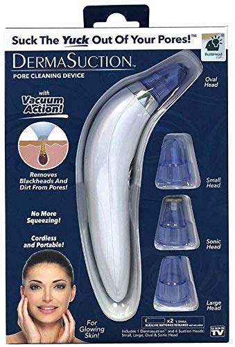 Derma Suction Pore Cleaning Device – Vacuum-Powered Facial Tool for Deep Pore Cleansing and Blackhead Removal Premium Quality Single Deals™