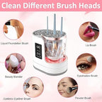 Advanced Electric Makeup Brush Cleaner – Professional-Grade Sonic Cleaning Station for Thorough Sanitization and Maintenance Premium Quality Single Deals™