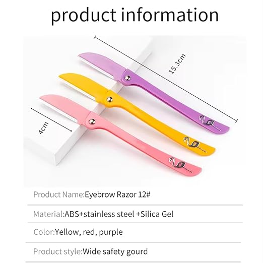 Feather Flamingo Facial & Body Hair Razor – Precision Grooming Tool with Safety Guard for Smooth, Flawless Skin Premium Quality Single Deals™