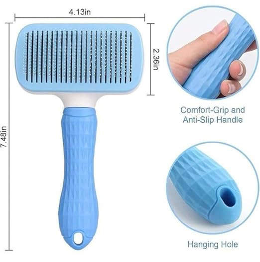 Square Pet Brush – Sophisticated Maintenance Solution Premium Quality Yogichock Branch™