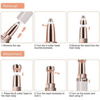 2-in-1 USB Flawless Multi-Function Hair Remover – Versatile Grooming Tool for Precision Facial and Body Hair Maintenance Premium Quality Single Deals™