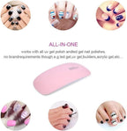 Sun Mini Portable UV/LED Nail Lamp – Compact Curing Tool for Salon-Quality Gel Manicures
