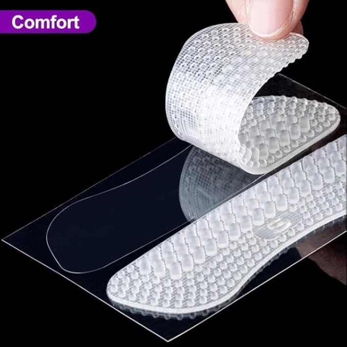 Comfortable Silicone Gel Heel Grips for High Heels - Anti-Slip Adhesive Cushion Pads for Improved Fit, Blister Prevention, and All-Day Comfort Premium Quality Single Deals™