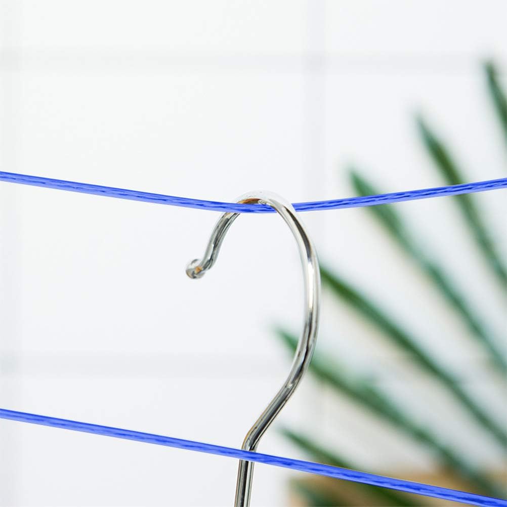 Single Deals™ 10 Meter PVC Cloth Rope With 2 Hooks - Premium Quality
