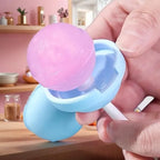 Lolipop ice Cube Tray Ice Ball Mould with Lid | Planet Shape Silicone Ice Cream & Lollipop Shape Mould – Mini DIY Popsicle Maker for Kids & Summer Fun- Reusable Summer Ice Stick Cube Tray.
