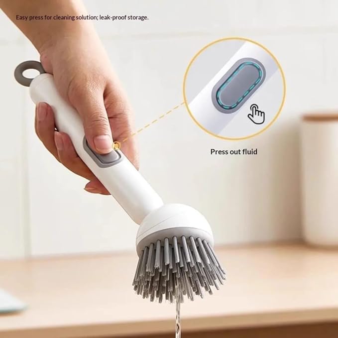 360 Rotating 2-in-1 Dish Cleaning Brush – Sophisticated Maintenance Solution Premium Quality SingleDeals™
