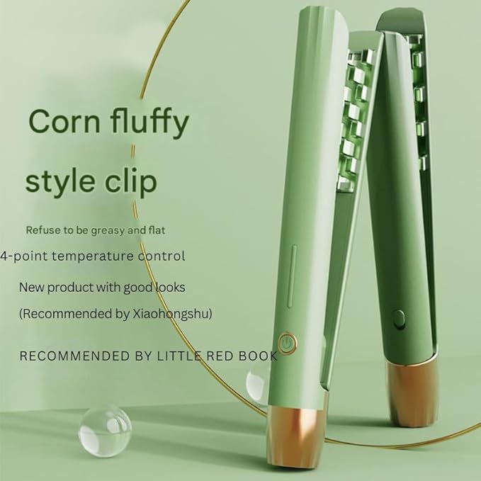 2-in-1 Curling Iron & Hair Straightener – Versatile Styling Tool