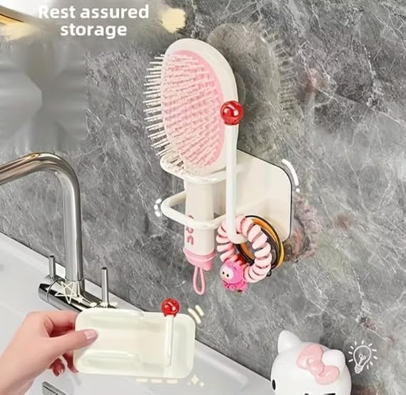 Single Deals™ Self Adhesive Wall Mounted Headband Hook Premium Quality