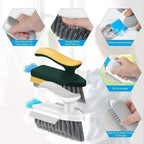 4 in 1 Tile Brush With Handle – Sophisticated Maintenance Solution Premium Quality SingleDeals™