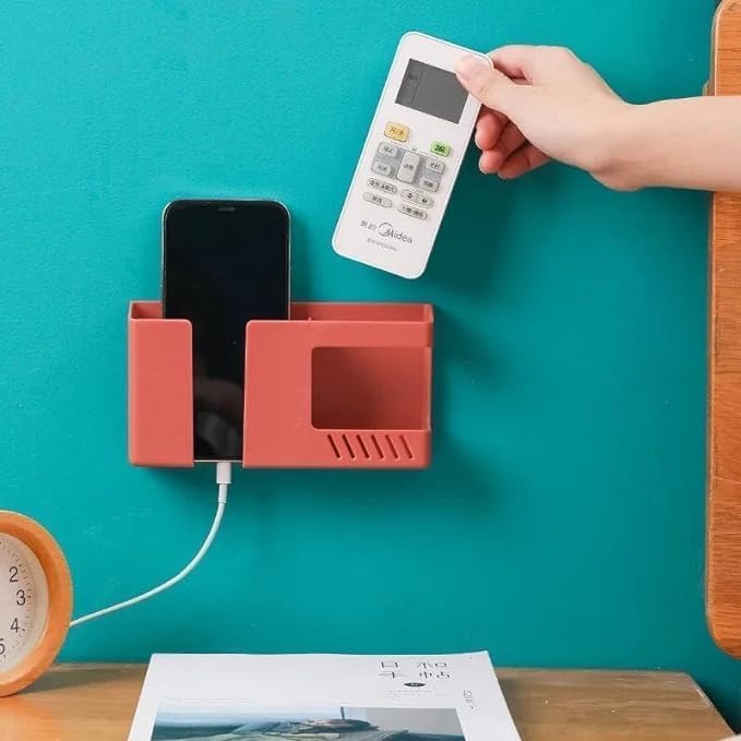 Premium Wall-Mounted Mobile and Remote Organizer – Efficient Space-Saving Storage Solution