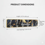 Single Deals™ Marble Sticker 6 Hook Premium Quality