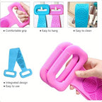 Silicone Body Scrubber Belt – Ergonomic Exfoliating Back Strap for Enhanced Shower Cleansing and Skin Wellness