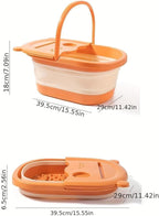 Foot Soaking Tub Massager Foldable – Sophisticated Wellness Solution Premium Quality SingleDeals™