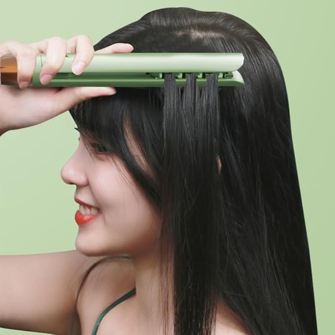 2-in-1 Curling Iron & Hair Straightener – Versatile Styling Tool