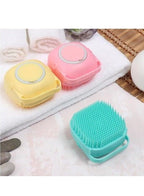 Silicone Body Bath Brush – Dispensing Scrubber for Convenient Cleansing and Exfoliation