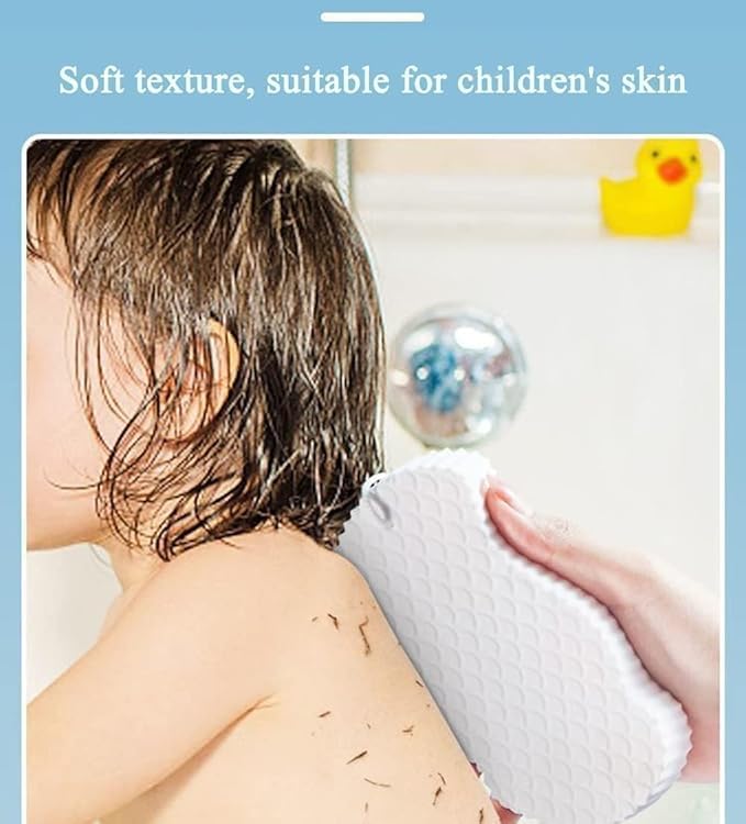 Soft Bath Sponge – Gentle Exfoliating Body Cleaner for Sensitive Skin and Daily Use