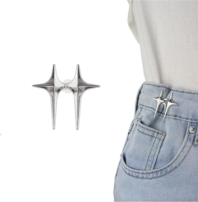 1 Pair Star Waist Button – Sophisticated Fit Optimization Solution Premium Quality SingleDeals™